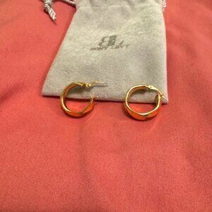 14K Gold Hoop